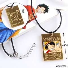 One Piece Luffy Anime Necklace