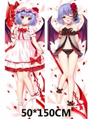 Touhou Project Anime Cartoon Game Sexy Girl Printed Soft Long Pillow +Pillow Inner 50*150cm