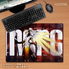 HZD116-守望先锋游戏 40X60X0.3橡胶锁边课桌垫