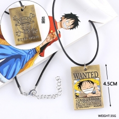 One Piece Luffy Anime Necklace