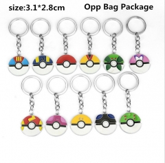 Pokemon Anime Keychain(12pcs/Set)