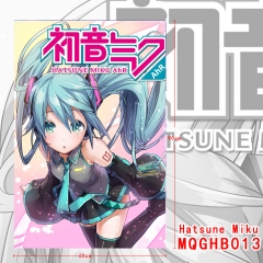 Japanese Cartoon Girl Singer Hatsune Miku Cosplay Anime Wallscrolls 60*90CM