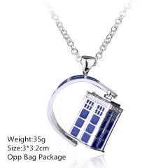 Doctor Who Alloy Anime Necklace (10pcs/set)