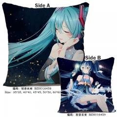初音未来抱枕45*45cm