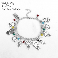 Suicide Squad Alloy Anime Bracelet (10pcs/set)
