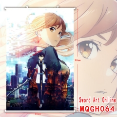 Japanese Fancy Game Sword Art Online Wallscrolls Wholesale Good Quality Hot Sales Anime Wallscrolls 60*90CM