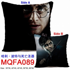 MQFA089哈利波特45x45CM双面全彩抱枕靠枕
