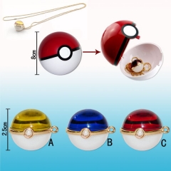 3 Styles Pokemon Anime Necklace
