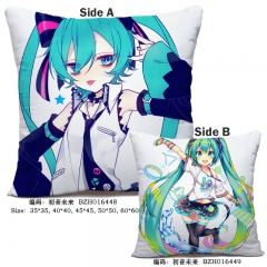 初音未来抱枕45*45cm