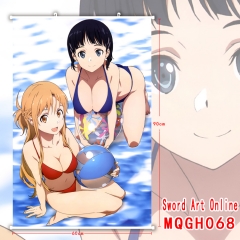 Sword Art Online Sexy Wallscrolls Wholesale Lovely Girl Anime Wallscrolls 60*90CM