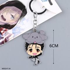 Yuri on Ice Cosplay Cartoon Decorative Pendant Anime Keychain
