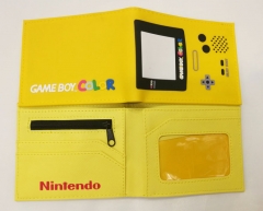 Nintendo Game Boy Color Game PVC Anime Wallet