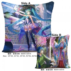 初音未来抱枕45*45cm