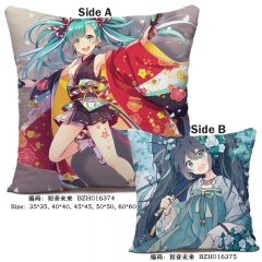 初音未来抱枕45*45cm