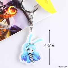 5PCS/SET King Glory Anime Keychain
