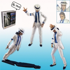 SHF 迈克尔杰克逊 Michael Jackson 犯罪高手 月球慢步 可动手办，到货了，一件56个，高约14cm