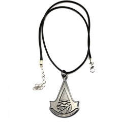 Assassin's Creed Cosplay Silver Color Pendant Anime Necklace