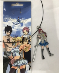 Fairy Tail Cosplay Cartoon Decoration Pendant Anime Necklace