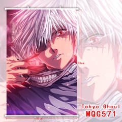 Japanese Cartoon Tokyo Ghoul 3D Print Wallscrolls Home Decoration New Arrivals Anime Wallscrolls 60*90CM