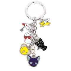 Card Captor Sakura Anime Cute Cartoon Fancy Keychain