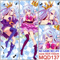 NO GAME NO LIFE Beautiful Girl Good Quality Long Style Anime Pillow 50*150CM