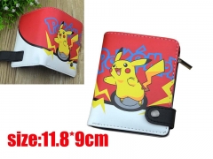 Japan Cartoon Pokemon Anime Pikachu Cute PU Leather Wallet
