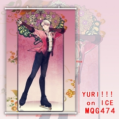 Yuri On Ice Popular Japanese Cartoon 3D Print Fashion Anime Wallscrolls 60*90CM