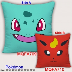 Pokemon Cute Cartoon Soft Good Quality Square Anime Pillow 45*45CM