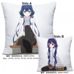 Masamune-kun no Revenge Japanese Funny Cartoon Print Two Sides Anime Pillow 45*45CM
