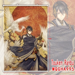 Touken Ranbu Online New Arrival 3D Print Decoration Cosplay Game Anime Wallscrolls 60*90CM