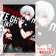 Japanese Cartoon Tokyo Ghoul 3D Print Wallscrolls Home Decoration New Arrivals Anime Wallscrolls 60*90CM