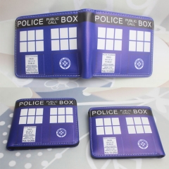 Doctor Who Cosplay TV Series Cartoon PU Purse Anime Wallet