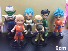 Dragon Ball Z 6 Designs Cartoon Japanese Action PVC Anime Figure 9cm