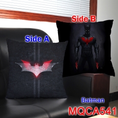 Batman Super Hero Movie Cosplay Two Sides Soft Anime Pillow 45*45CM