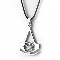 Assassin's Creed Cosplay Silver Color Pendant Anime Necklace