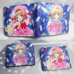 Card Captor Sakura Cosplay Cartoon PU Purse Anime Wallet