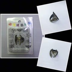 Spider Man Cosplay Movie Hollow Decoration Anime Ring