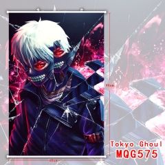 Japanese Cartoon Tokyo Ghoul 3D Print Wallscrolls Home Decoration New Arrivals Anime Wallscrolls 60*90CM