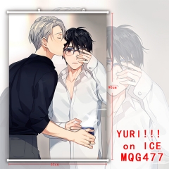 Yuri On Ice Popular Japanese Cartoon 3D Print Fashion Anime Wallscrolls 60*90CM