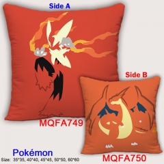 Pokemon Cute Cartoon Soft Good Quality Square Anime Pillow 45*45CM