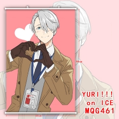 Yuri On Ice Popular Japanese Cartoon 3D Print Fashion Anime Wallscrolls 60*90CM
