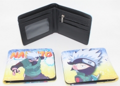 Cartoon Naruto Hatake Kakashi Anime Cute Character Fancy PU Wallet