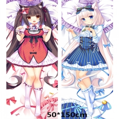 Nekopara Anime Game Soft Long Fancy Printed Pillow + Pillow Inner 50*150cm