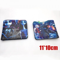 Nightmare Before Christmas Cartoon Purse Wholesale Jack Anime PU Leather Wallet