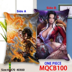 One Piece Cartoon Cosplay High Quality Two Sides Anime Pillow 40*60CM