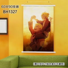 (60X90)BH1327-火影忍者博人传 动漫白色塑料杆挂画