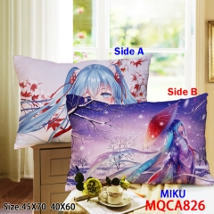 Hatsune Miku Two Sides Comfortable Anime Print Pillow 40*60CM