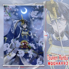 Touken Ranbu Online New Arrival 3D Print Decoration Cosplay Game Anime Wallscrolls 60*90CM