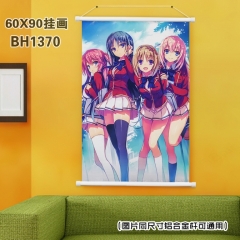 (60X90)BH1370-欢迎来到实力至上主义教室 动漫白色塑料杆挂画