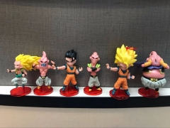 Dragon Ball Z 6 Designs Cartoon Japanese Action PVC Anime Figure